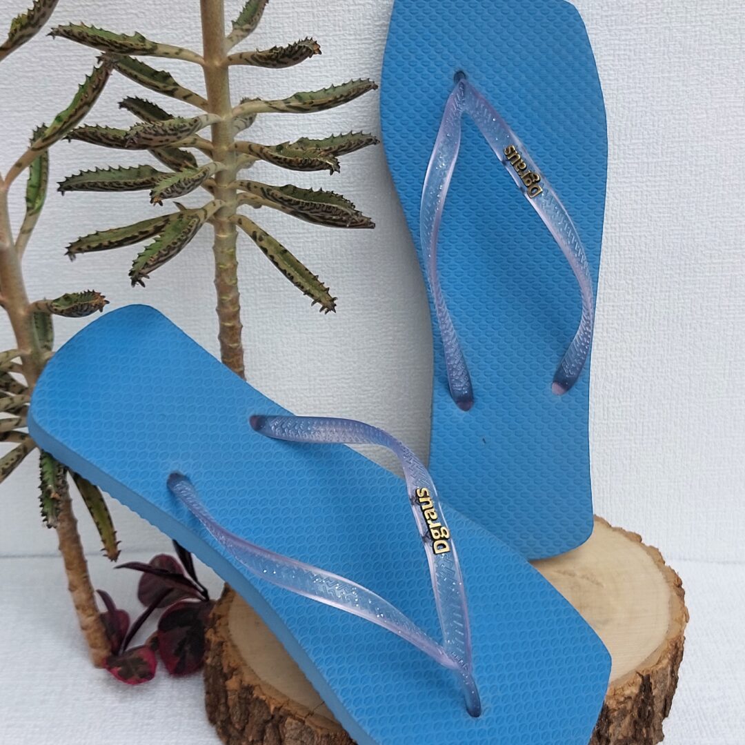 Chinelo Dgraus Japonesa Azul céu.(Premium)