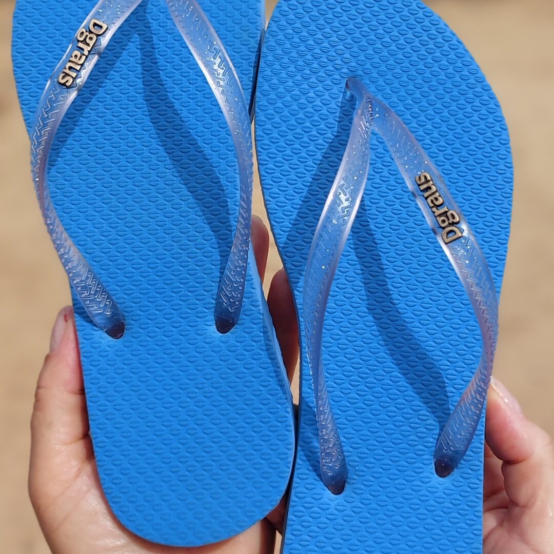 Chinelo Dgraus Slim de cor Azul céu.(Premium)
